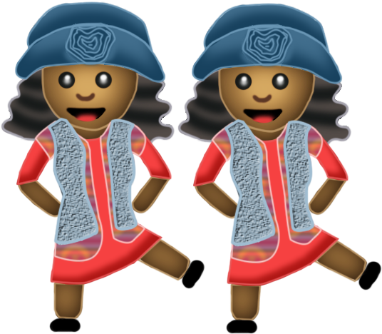5 - - Sister Emojis (600x600), Png Download