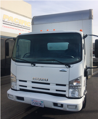 2014 Isuzu Npr Box Truck - Isuzu Elf (750x400), Png Download