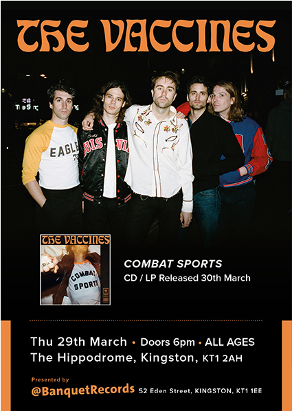 Tv290318 - The Vaccines (598x598), Png Download