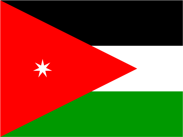 Flag Of Jordan Logo Png Transparent - Transparency (2400x1800), Png Download
