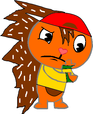 David Porcupine - Htf Fanon Porcupine (388x429), Png Download