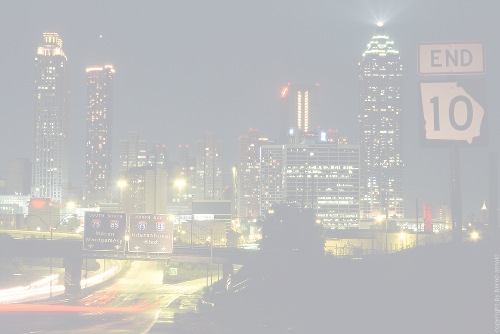 Technical Team Start - Atlanta Skyline (500x334), Png Download