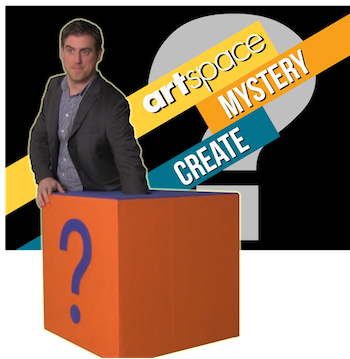 Artspace Meets Mystery Build - Graphic Design (350x359), Png Download