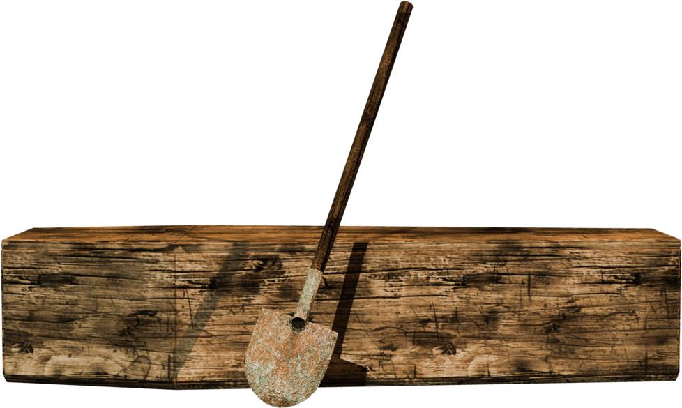 Spade Wood - تابوت Png (1024x676), Png Download