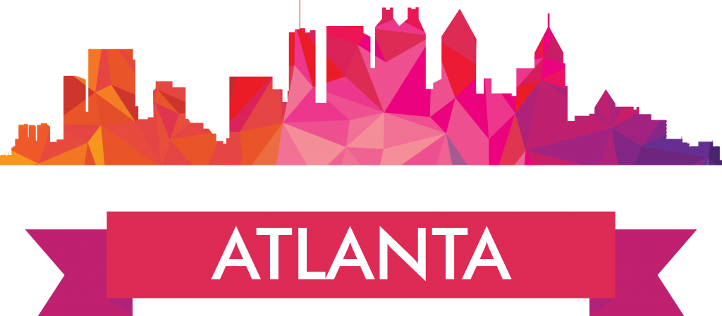 Atlanta Skyline Graphic Atlanta Skyline, Trips, Traveling, - Aga Zaryan Live At Palladium (1024x449), Png Download