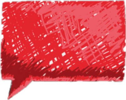 Callout Speechbubble Red Textbox - Speech Balloon (404x322), Png Download