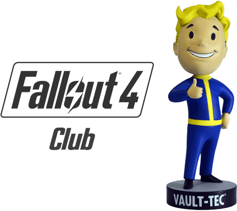 It's To Access The Fallout 4 Vault Club - Fallout 4 Guy Bobblehead (475x430), Png Download