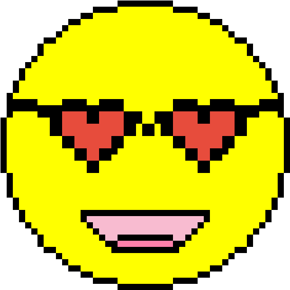 Heart Face Emoji - Minecraft (1200x1200), Png Download