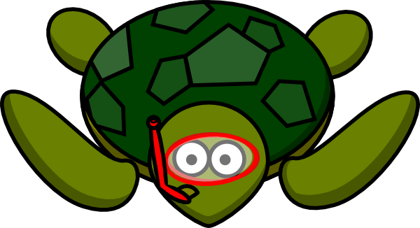 Ninja Turtles Png Images Free Download - Cartoon Turtle Png (600x326), Png Download