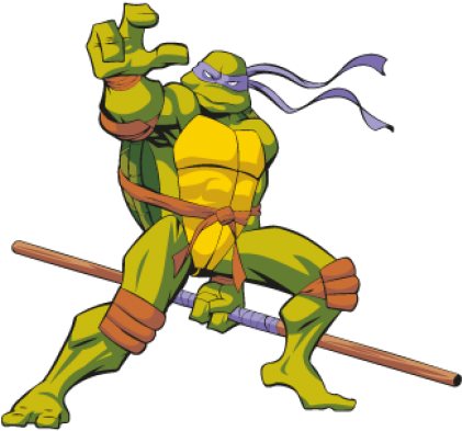 Teenage Mutant Ninja Turtles Png - Teenage Mutant Ninja Turtles Donatello Transparent (518x518), Png Download