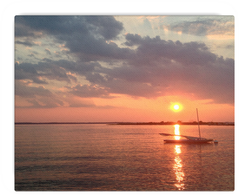 Barnegat Sunset - Sunset (1000x1000), Png Download