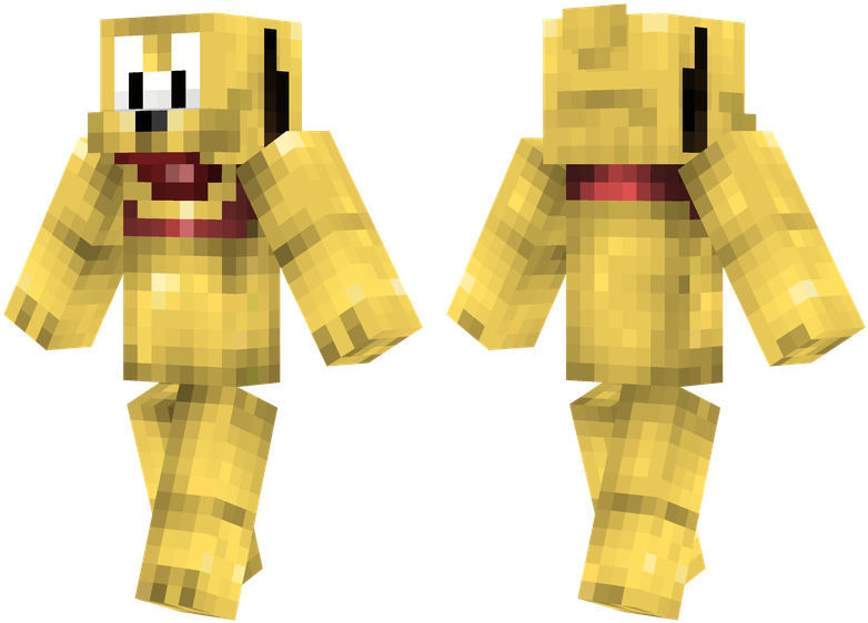 Pluto - Skin Di Topolino Per Minecraft Pe (804x576), Png Download