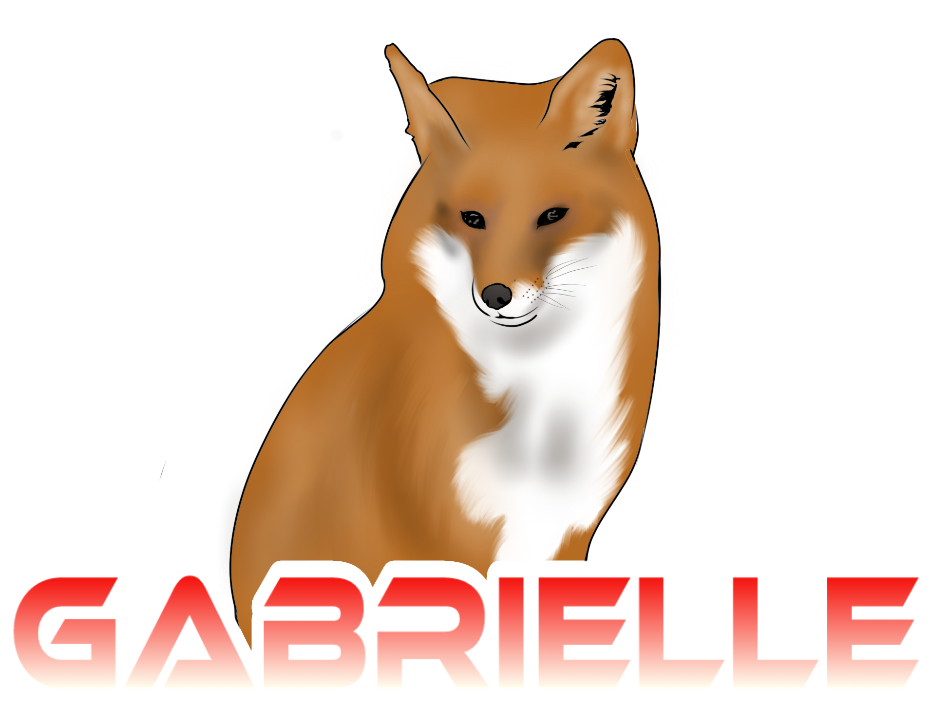 She Started These Videos With Me At The Age Of - Red Fox (2000x2000), Png Download