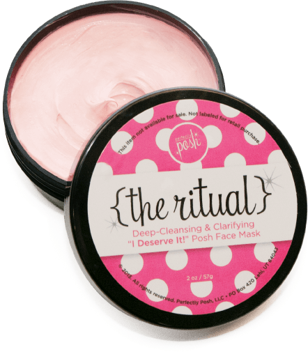 The Ritual The Ritual Posh Face Mask - Perfectly Posh Ritual Mask (442x505), Png Download