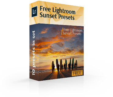 10 Lightroom Sunset Presets Free Bundle Includes - Adobe Lightroom (370x344), Png Download