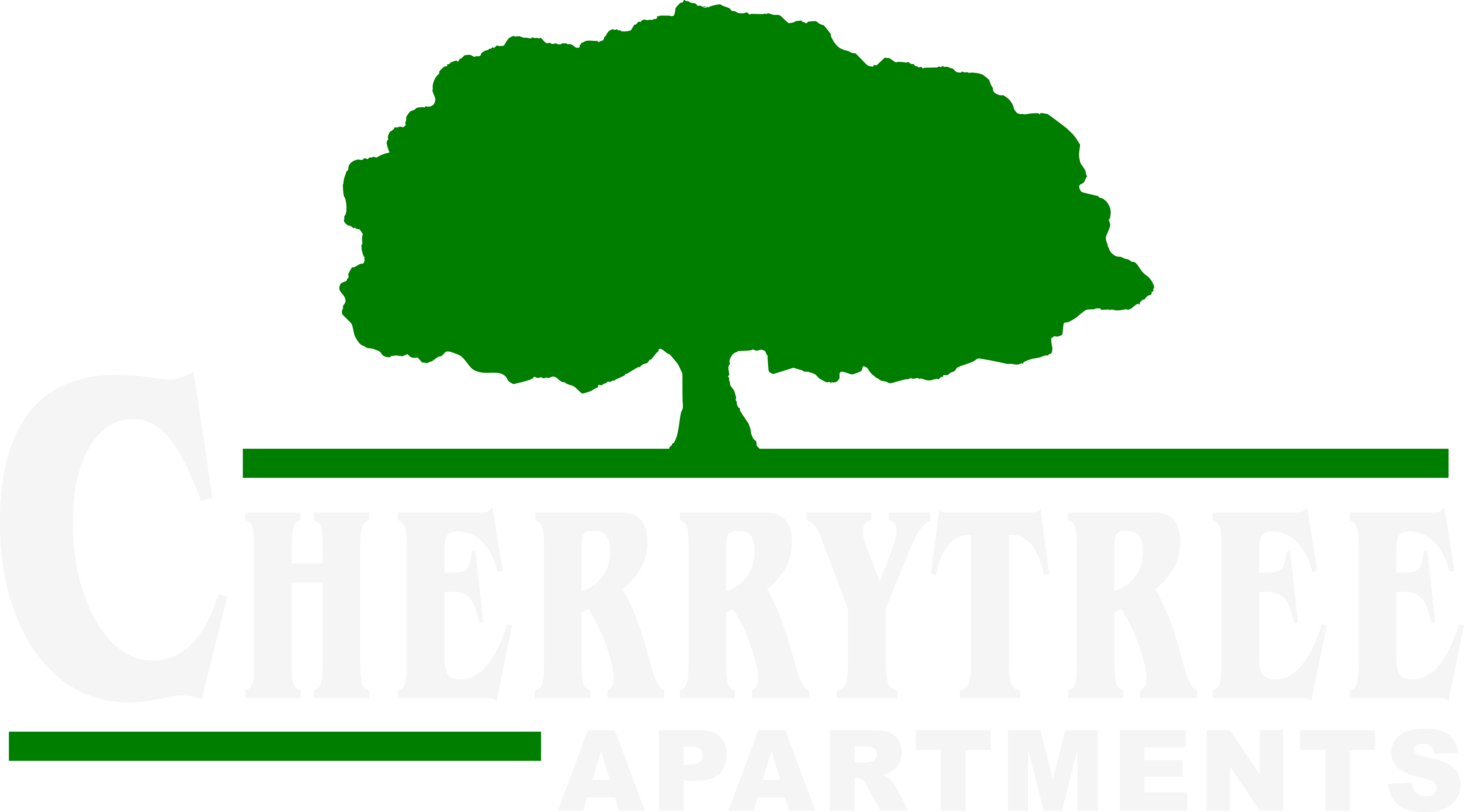 Cherry Tree Apartments - Tree (6248x3467), Png Download