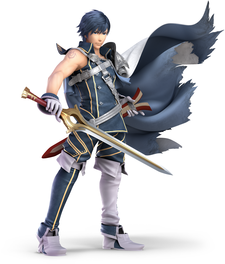 Chrom - Super Smash Bros Ultimate Chrom (900x900), Png Download