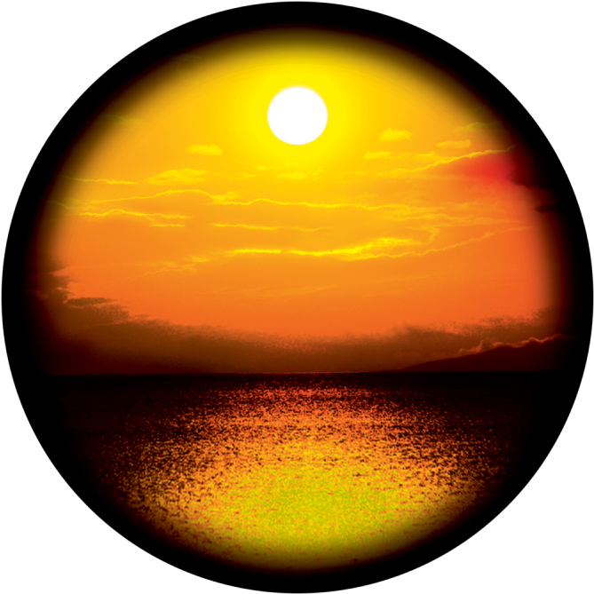 Vacation Sunset (800x800), Png Download