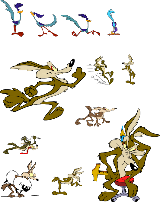 Download Photo - Road Runner Cartoon Coyote PNG Image with No Background -  