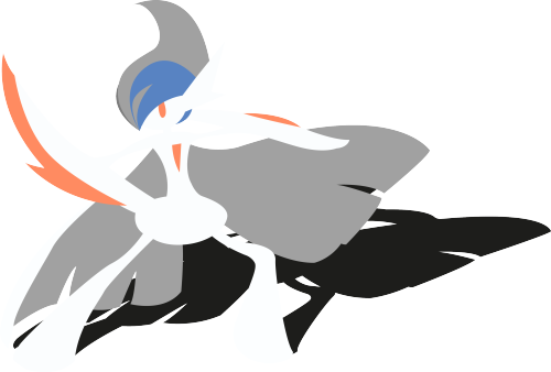 Shiny Mega Swampert - Seabird (500x338), Png Download
