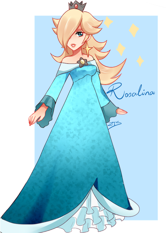 Photo - Super Smash Bros Rosalina Collage (530x757), Png Download