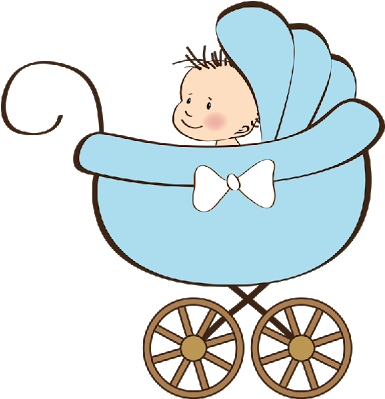 Download Vector Download Baby Stroller Cartoon Ba Passionativeco - Cartoon  Baby In Pram PNG Image with No Background 