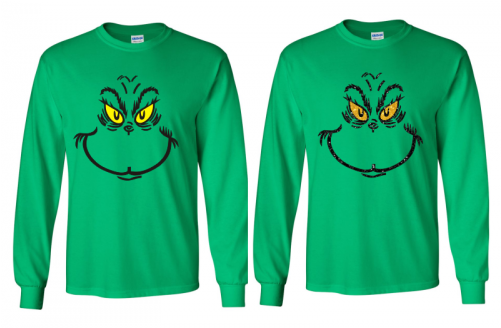 Grinch Shirt Long Sleeved T-shirt - Cleveland Undefeated Champions Long Sleeve (500x500), Png Download