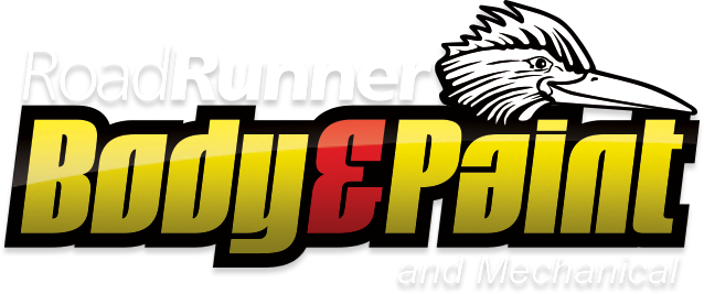 Road Runner Body & Paint/mechanical Repair - Body & Paint Logo (638x267), Png Download