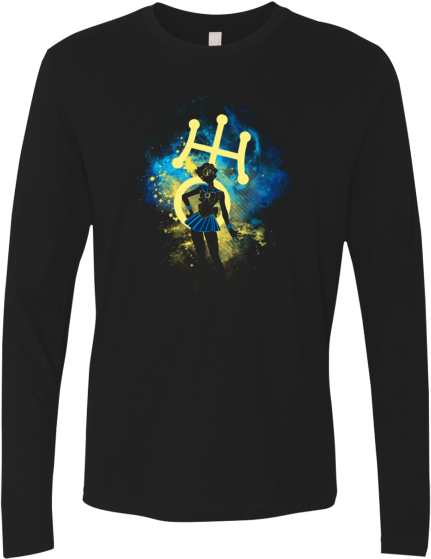 Uranus Art Men's Premium Long Sleeve - Sleeve (1155x1155), Png Download