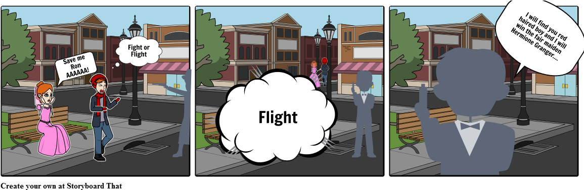 Ron And Hermione Life After Hogwarts - Cartoon (1164x385), Png Download