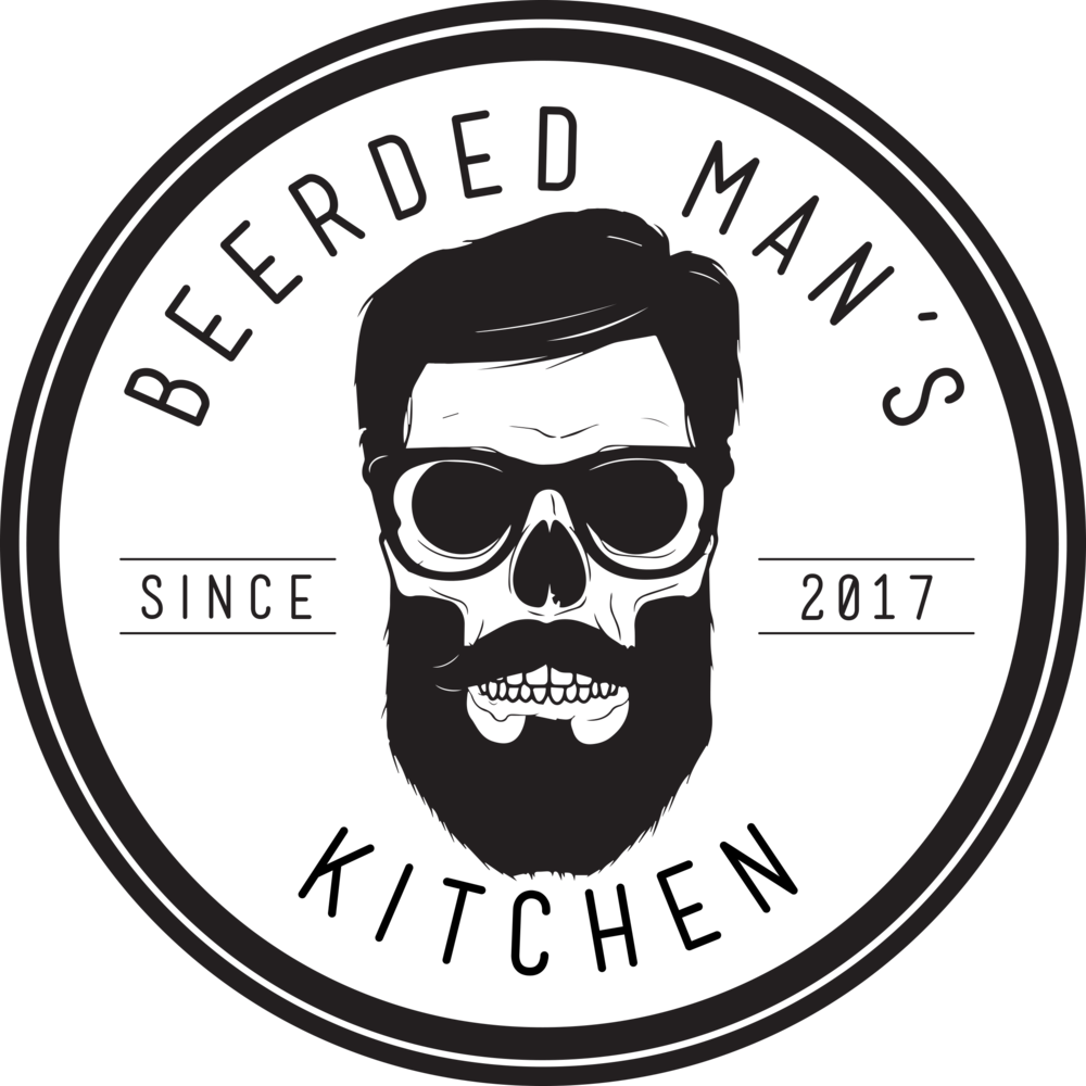 Bmlogo2 - Beerded Man's Kitchen (1000x1000), Png Download