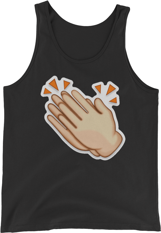 Men's Emoji Tank Top - Top (1000x1000), Png Download