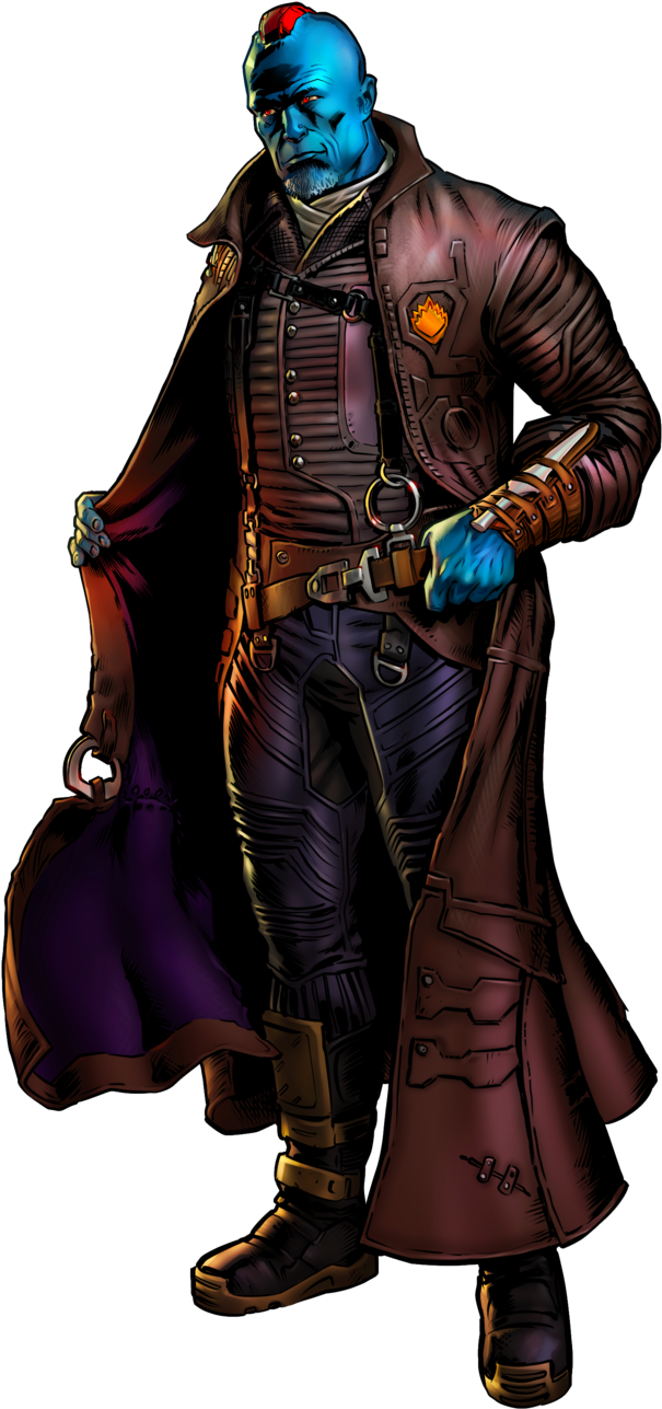 Yondu - Yondu Guardians Of The Galaxy Png (618x1293), Png Download