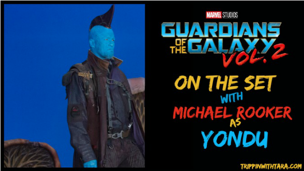 Michael Rooker As Yandu In Guardians Of The Galaxy - Marvel's Guardians Of The Galaxy Vol. 2 Prelude (1100x550), Png Download