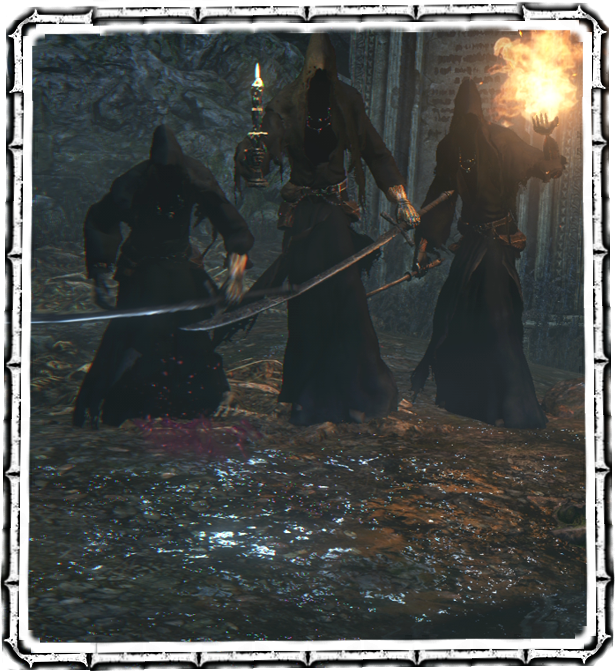 Shadow Of Yharnam - Bloodborne Shadow Of Yharnam Sword (615x671), Png Download