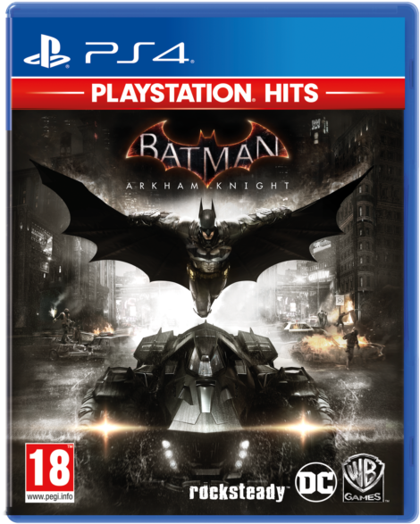 Batman Arkham Knight Ps4 Game - Batman Arkham Knight Ps4 Hits (539x640), Png Download