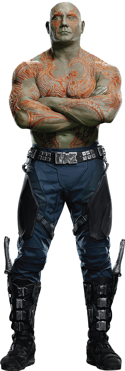 Guardians Of The Galaxy Vol 2 Png Image Royalty Free - Drax Guardians Of The Galaxy Costume (601x1331), Png Download