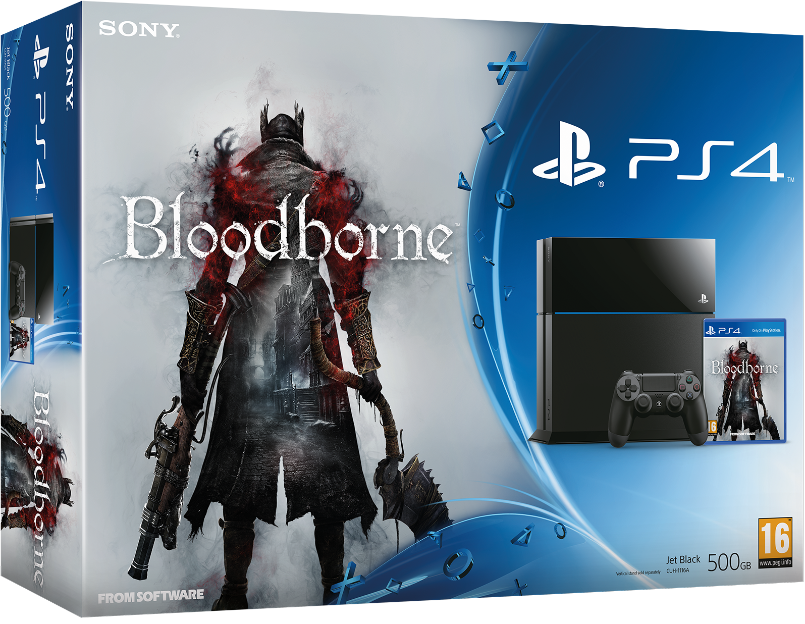 Sony Has Confirmed That Europe Will Get A Special Playstation - Playstation 4 Bloodborne (1857x1417), Png Download