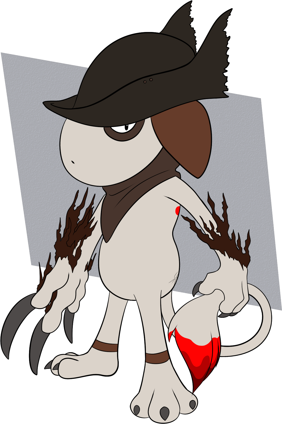 Bloodborne Smeargle - Smeargle (1450x1850), Png Download