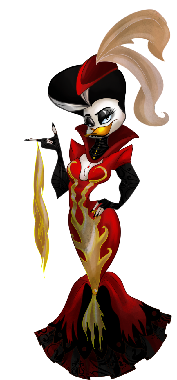 Bloodborne Clipart Duck - Darkwing Duck Fan Characters (610x1311), Png Download