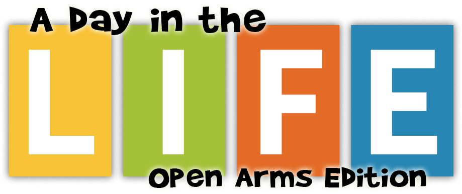 Day In The Life Graphic - Open Arms International (969x417), Png Download