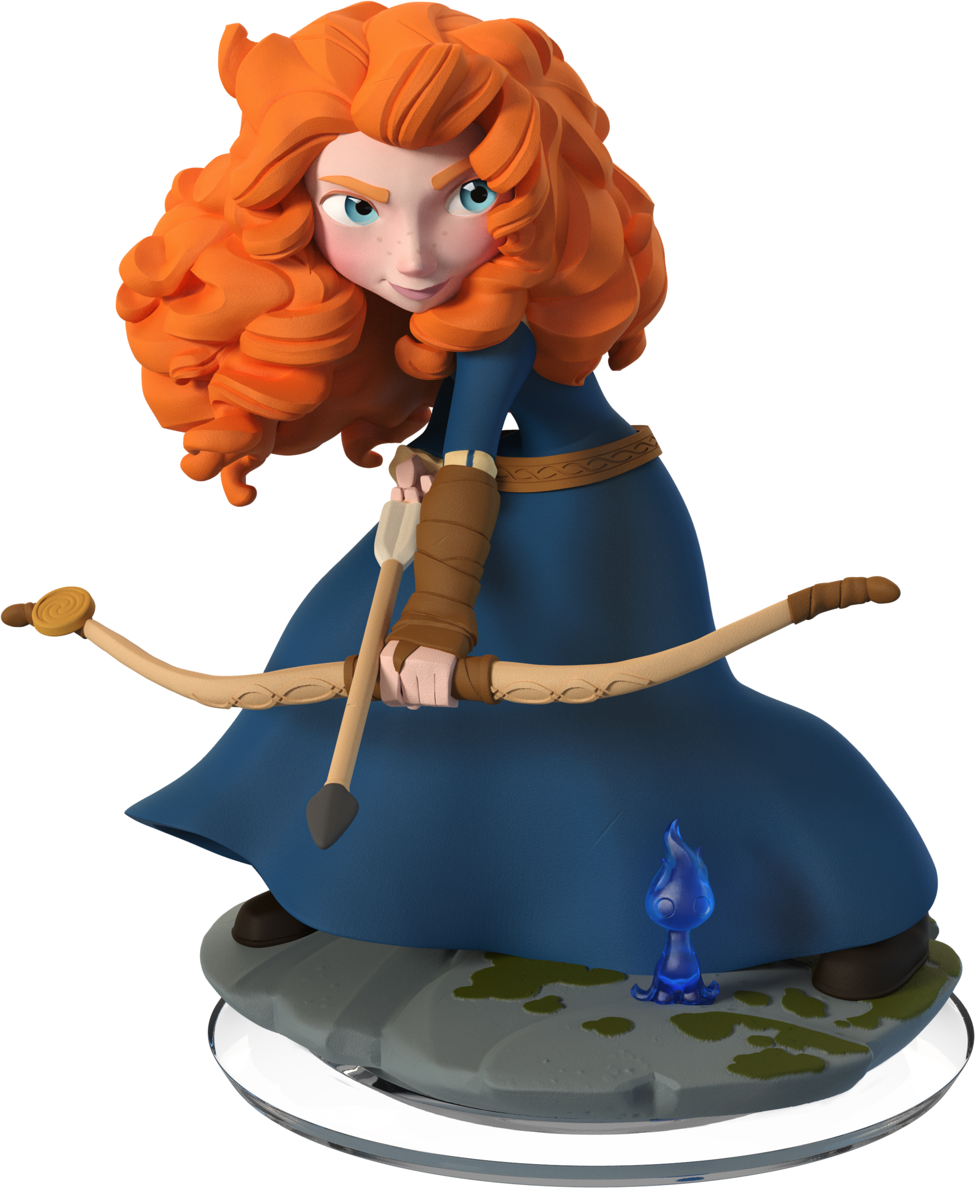 Merida Disney Infinity Transparent Figurine - Disney Infinity 3.0 Brave (2000x2420), Png Download