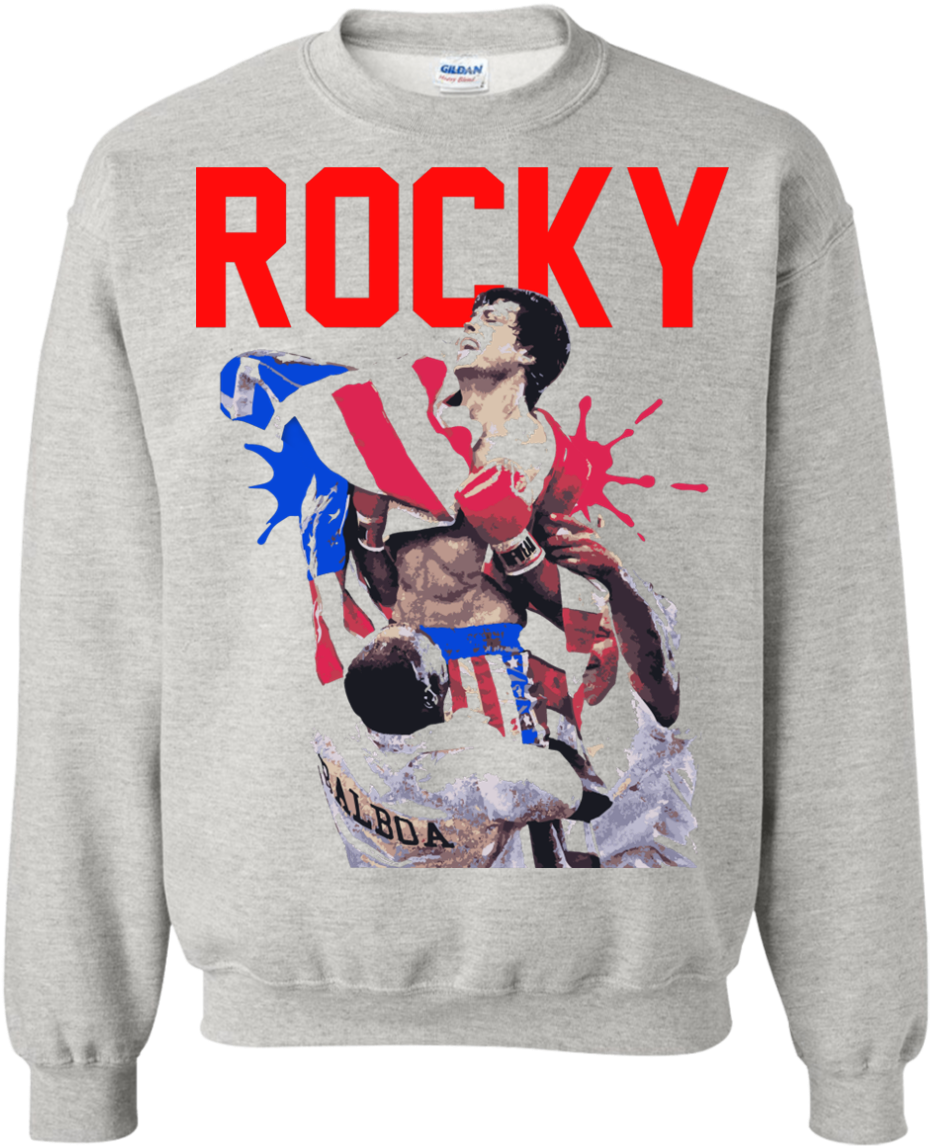 Rocky Balboa Champion Shirt, Hoodie, Tank - Rocky Iv (1155x1155), Png Download