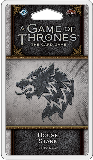 A Game Of Thrones Lcg - Game Of Thrones Lcg 2nd Edition House Stark Intro Deck (290x500), Png Download