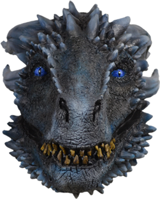 Game Of Thrones White Walker Dragon Mask - Dragon Mask (436x639), Png Download