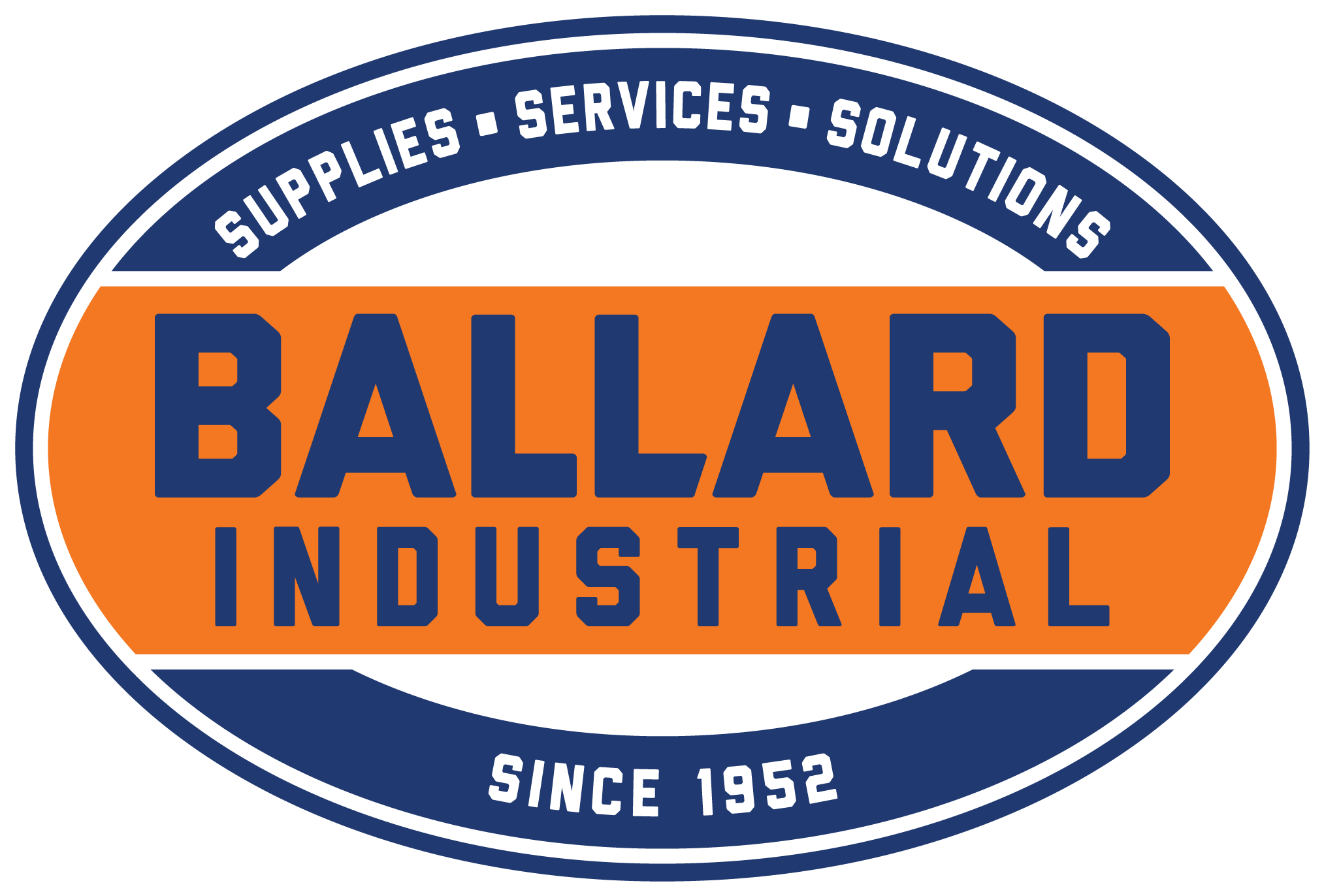 A Charlie Brown Christmas Is Sponsored In Part By - Ballard Industrial Logo (2100x1425), Png Download