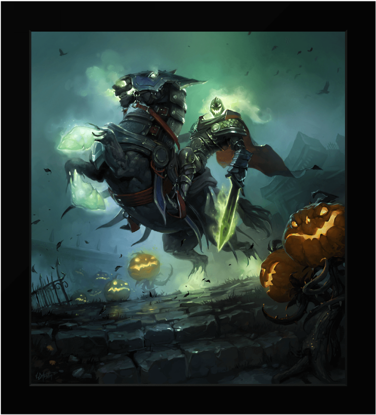 Imagelimited Edition Headless Horseman - Wow Paladin Headless Horseman Transmog (900x900), Png Download