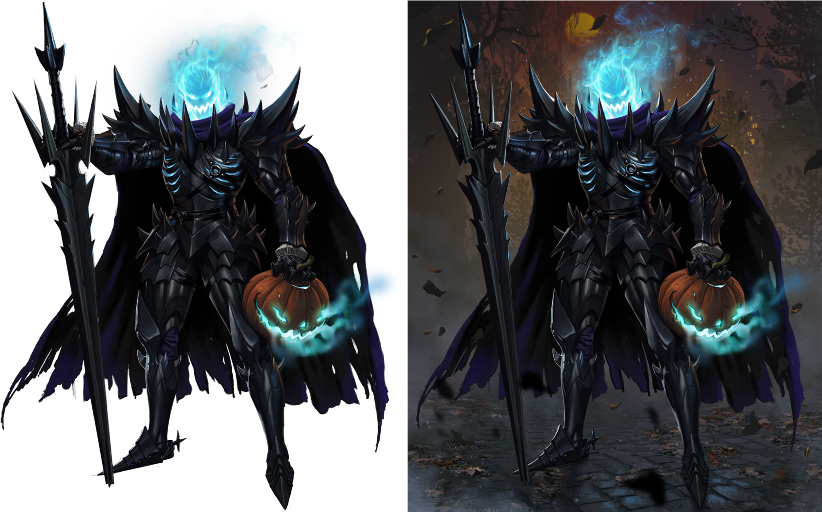 Headless Horseman Portrait (1696x1048), Png Download