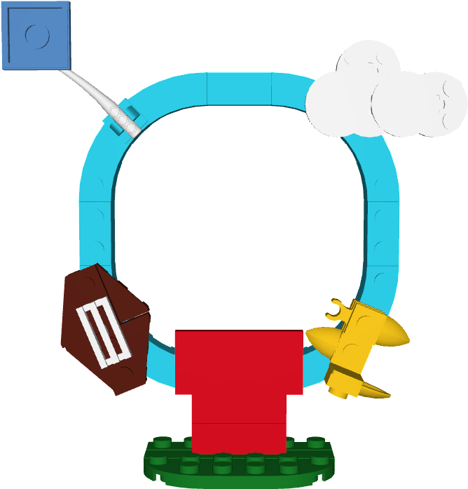 Lego Dimensions Custom Portal (728x754), Png Download