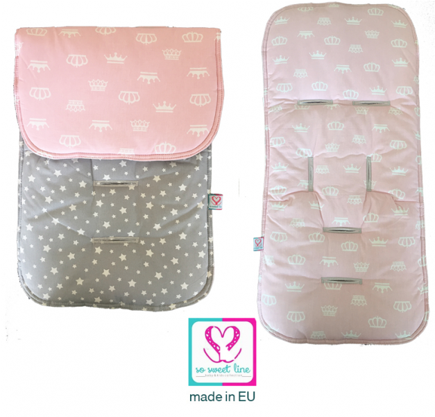 So Sweet Line, Carriage And Car Cover, Two Sides, Pink - Car (800x600), Png Download